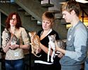 Utstllning Birka: kullklass Siv, Tygra och Ben-Gali